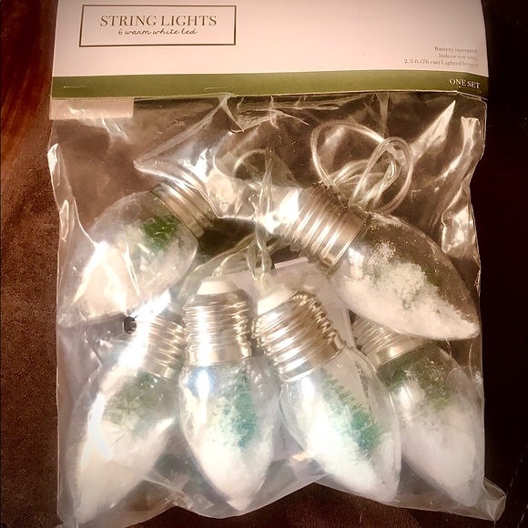 Target Holiday Target Christmas Snow Globe String Lights Poshmark